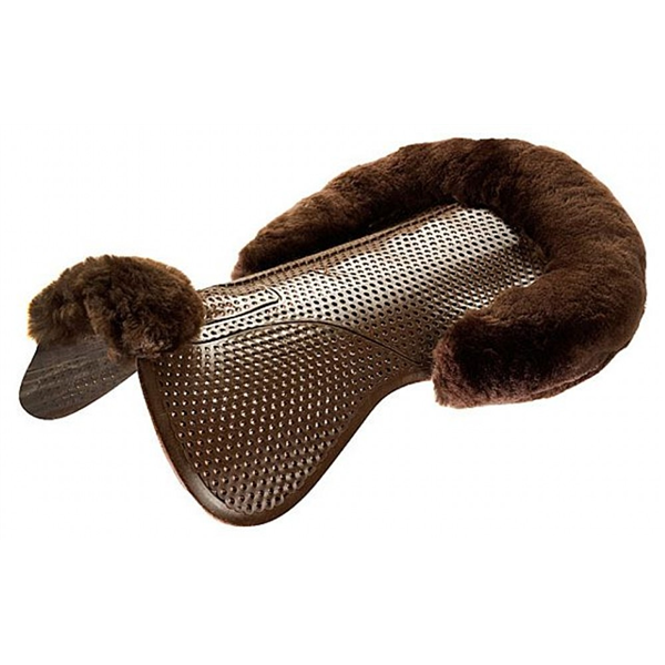 New! Acavallo Therapy Half Gel Pad w/ Sheepskin Edge