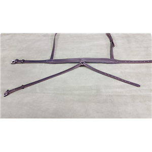 Milners Padded D Flash Noseband