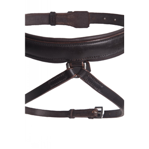 Milners Padded D Flash Noseband